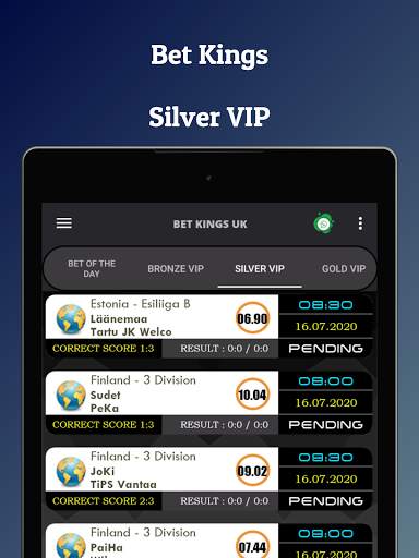 Bet Kings UK - Correct Scores/HTFT (No Ads) screenshot 21