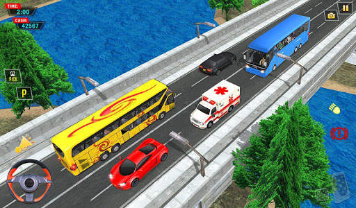 Tourist Bus Driver Game - Game Pelatih Bus screenshot 11