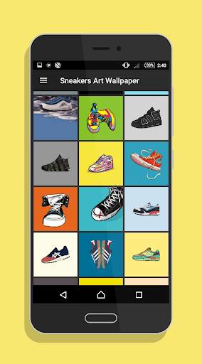 Sneakers Art Wallpaper screenshot 3