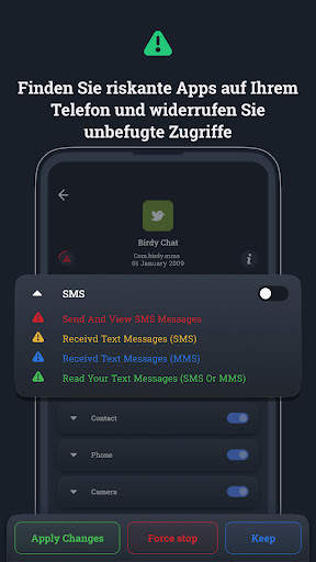 App-Berechtigungsmanager screenshot 4