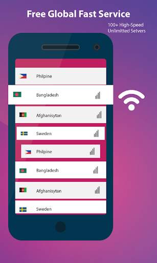 Free &  Secure VPN Proxy - Wi-Fi Master screenshot 2