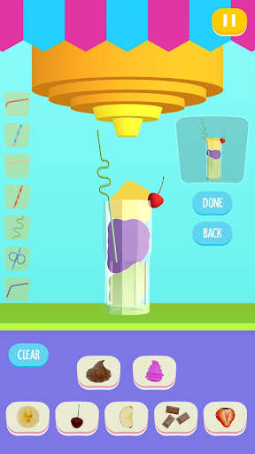 Ice Cream Milkshake Cafe Games screenshot 1