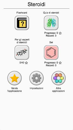 Steroidi - Formule chimiche degli ormoni e lipidi screenshot 2