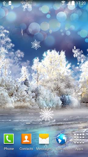 Snowfall Live Wallpaper screenshot 1