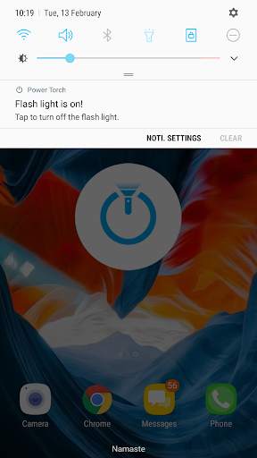 Power Button Flashlight / Torchlight screenshot 4