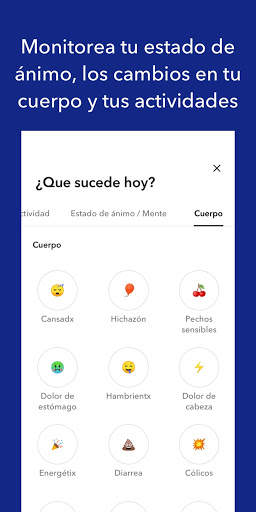 Spot On, monitor de periodo y  screenshot 3