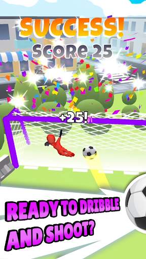 Crazy Kick! Fun Football game screenshot 2
