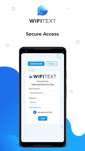 WiFi Text - Send & Receive SMS Text Messages   MMS screenshot 5