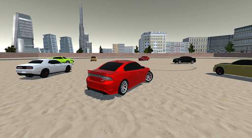 Highway Drift Challenger Speed Racing Srt Game 3D screenshot 5