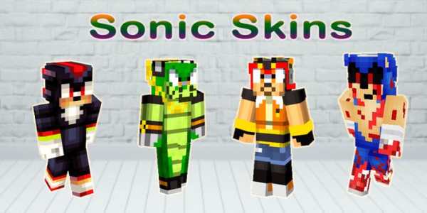 Hedgehog Sonic Skins Minecraft screenshot 3