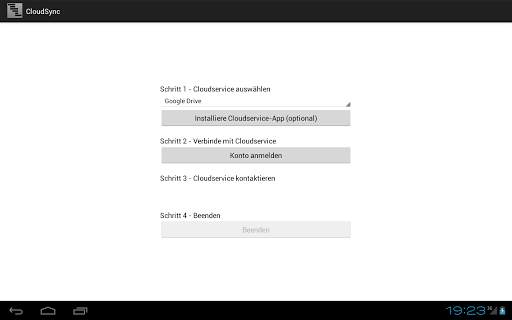 Projektplan - CloudSync screenshot 6