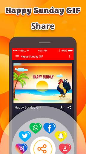 Happy Sunday GIF screenshot 10