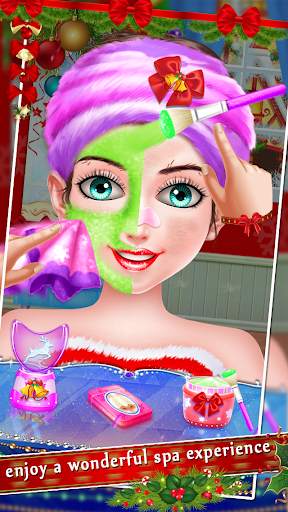 Christmas Makeover Salon : Makeup & Dress Up Game screenshot 2
