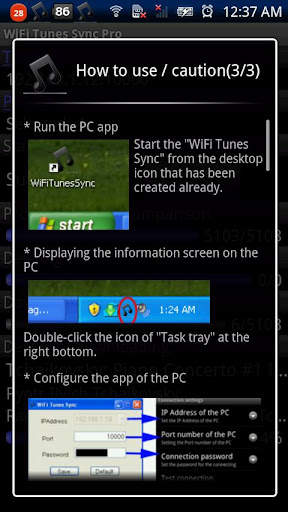 WiFi Tunes Sync Pro screenshot 2