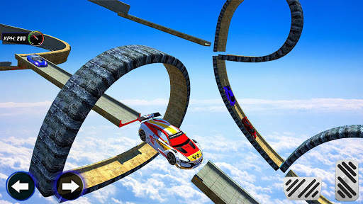 Vertical Mega Ramp Car Stunt Racing 2019 screenshot 2
