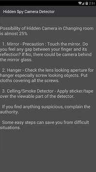 Detector Secret Camera - Hidden Camera Finder App screenshot 3