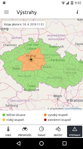 ČHMÚ screenshot 5