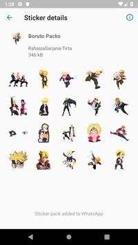 Boruto - Naruto Sticker Packs For Whatsapp screenshot 5