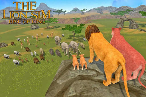 The Lion Simulator: Animal Family Game screenshot 1