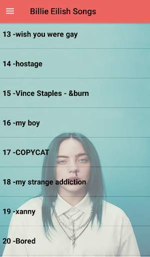 Billie Eilish Offline 33 songs screenshot 2