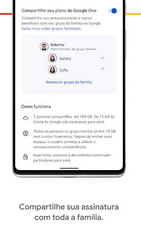 Google One screenshot 5
