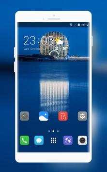 Building sea Samsung Galaxy A6s theme screenshot 1