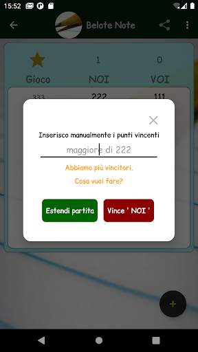 Belote Note screenshot 8