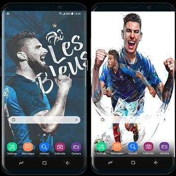 Tim sepak bola Perancis wallpaper Piala Dunia 2018 screenshot 3