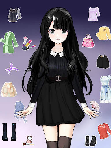 Makeover Anime Dress Up Games screenshot 11