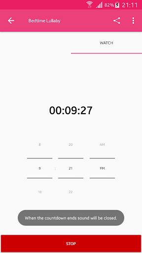 Bedtime Baby Sleep Sound screenshot 3