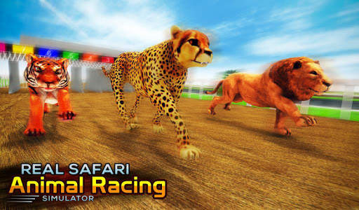 Real Safari Animal Racing Simulator - Wild Race 3D screenshot 2