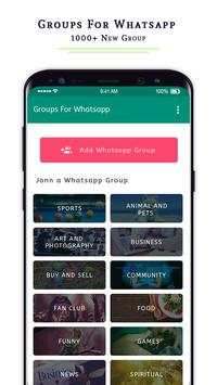 Groups For Whatsapp - Join Groups screenshot 1