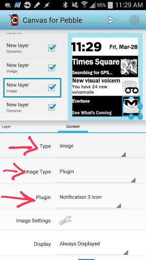 Pebble Canvas Notifications screenshot 4