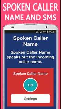 Spoken Caller Name and SMS screenshot 3