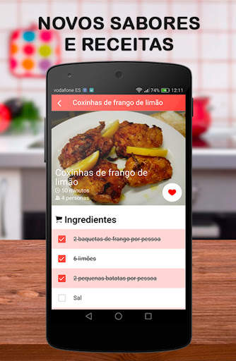 Receitas de frango screenshot 7