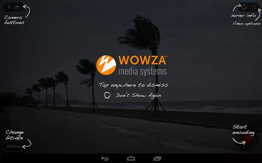 Wowza GoCoder 4 تصوير الشاشة