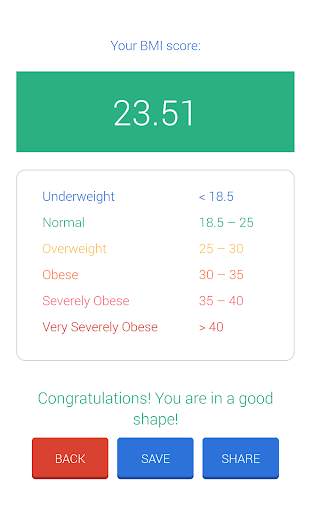 BMI Calculator screenshot 6