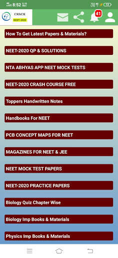 CRACK NEET-2021 & 2022 скриншот 2