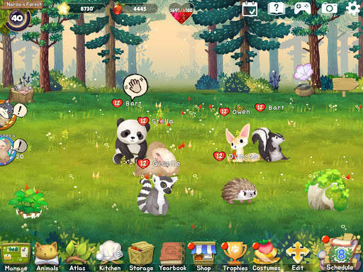Animal Forest : Fuzzy Seasons (Start Pack Edition) screenshot 4