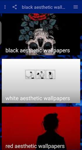 black aesthetic wallpapers screenshot 4