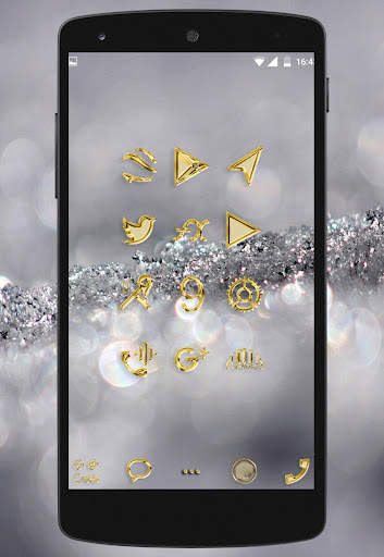 Gold Luxury icon pack best screenshot 3