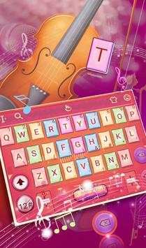 Brilliant Music Player Keyboard Theme screenshot 1