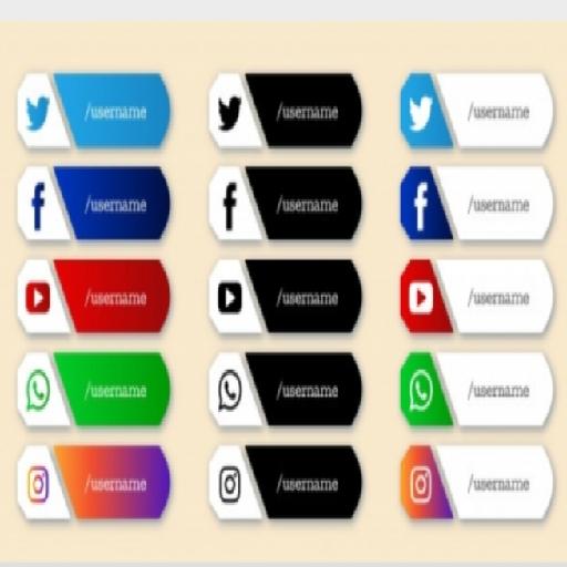 All social Media icon