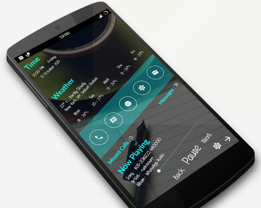 Classic launcher - App lock screenshot 14