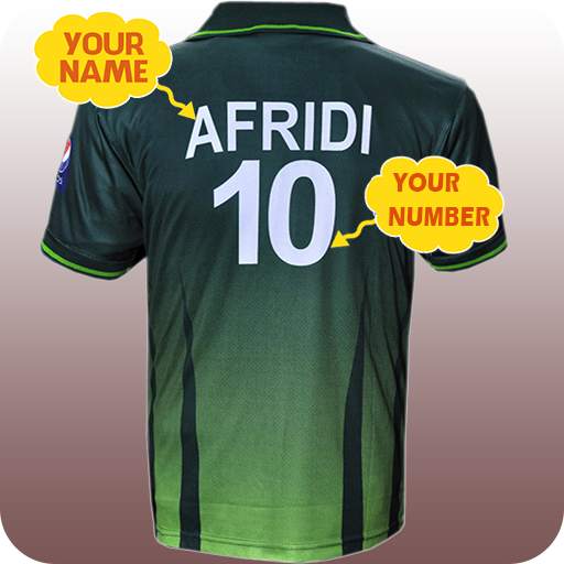 Cricket Jersey Editor – Name on Cricket Jersey 1.1