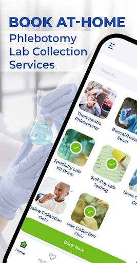 Mobile Medical Lab: Book Tests screenshot 1