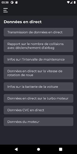 Carista OBD2 screenshot 4