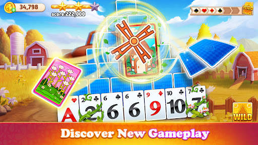 Solitaire : TriPeaks Farm screenshot 4