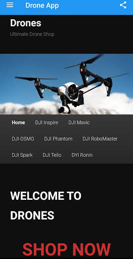 Drone App 1 تصوير الشاشة