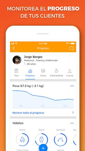 Virtuagym Coach screenshot 5